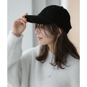キャップ 帽子 コーデュロイキャップ レディース