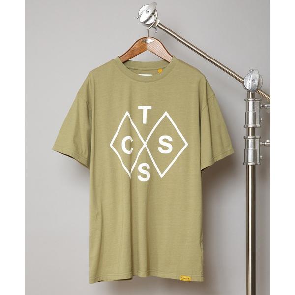 「TCSS」 半袖Tシャツ SMALL カーキ メンズ