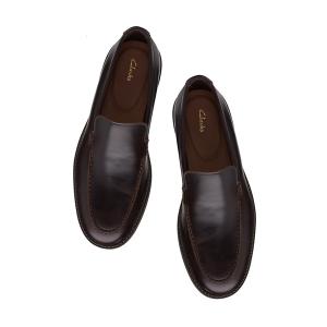 「Clarks」 シューズ UK6 ダークブラウン MEN