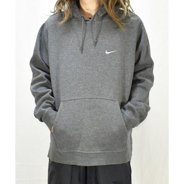 パーカー 「ヴィンテージ古着」NIKE / ナイキ SMALL SWOOSH 刺繍 スウェットパーカ...