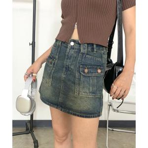 STEVEN ALAN スカート 「Steven Alan」13OZ デニム ミニスカート