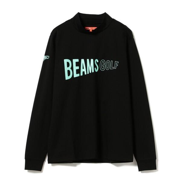 「BEAMS GOLF」 長袖Tシャツ L ブラック メンズ