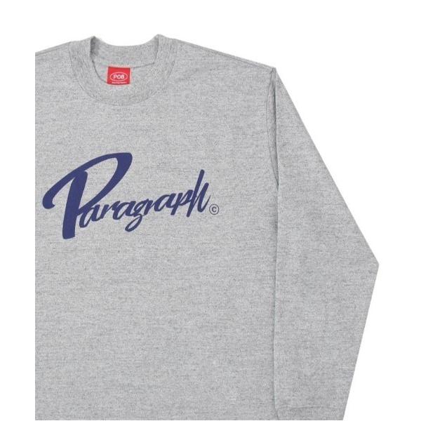 「Paragraph」 長袖Tシャツ FREE グレー メンズ