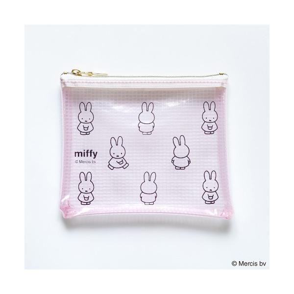 ポーチ BRUNA SEE-THROUGHミニフラットポーチ レディース