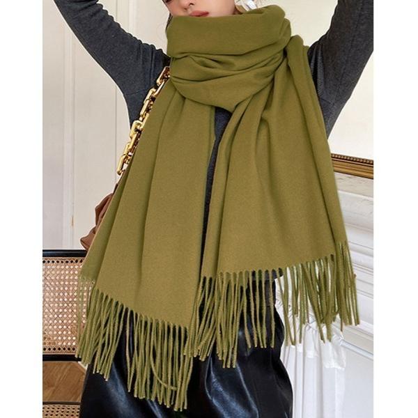 ストール マフラー ソフト ニット 大判 ストール レディース