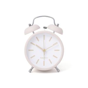 時計 ツインベル テーブルクロック ベージュ｜ZOZOTOWN Yahoo!店