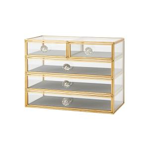 Francfranc 家具 「W520」ダイヤモンド テーブル ゴールド