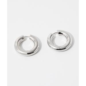 ピアス レディース TOM WOOD Chunky Hoops Medium トムウッド チャンキー フープ ミディアム シルバー925 ピアスの商品画像