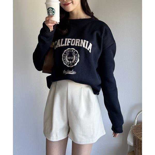 パンツ 「あったか素材で秋冬に！」ツータックショートパンツ レディース