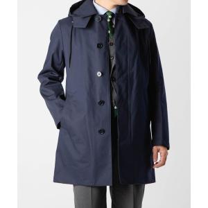 メンズ ステンカラーコート MACKINTOSH LONDON CAMBRIDGE HOOD マッキントッシュ ロンドン ケンブリッジ コットン コー｜zozo