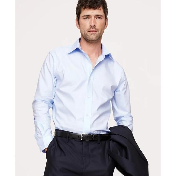 シャツ スタンダード リンクルレジスタント ドレスシャツ メンズ