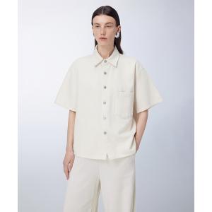 シャツ ブラウス レディース Organic Cotton Denim Shirt