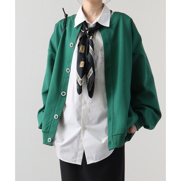 カーディガン カットカルゼ クルーネック カーディガン メンズ レディース