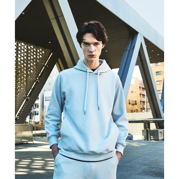 パーカー 「セットアップ対応」ハニカムメッシュ パーカー メンズ レディース