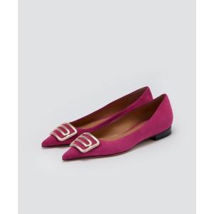 PIPPICHIC（ピッピシック） フラットパンプス 36.5 ブラウン