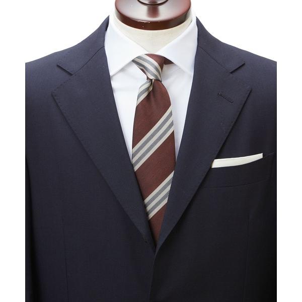 ネクタイ 「CRICKET」クリケット ヘリンボン地 ストライプ柄 ネクタイ 日本製