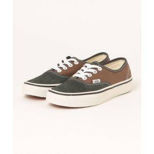 スニーカー メンズ VANS ヴァンズ AUTHENTIC オーセンティック VN000BW5BF0 POP BROWN/MULTI｜zozo