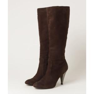 「NINE WEST」 ロングブーツ 7.5 ブラウン レディース