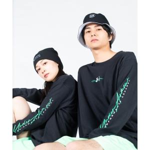 メンズ tシャツ Tシャツ UAヘビーウェイトコットン ロングスリーブTシャツ（トレーニング/メンズ）｜zozo