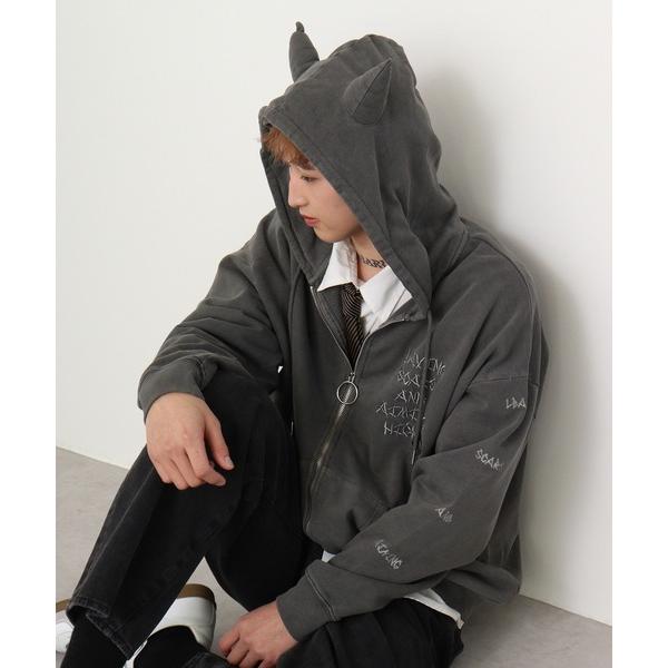 パーカー Devil full zip hoodie / デビルフルジップパーカー unisex メ...