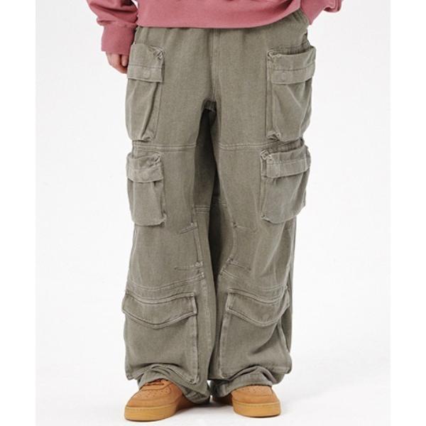 パンツ 「mahagrid/マハグリッド」OVERDYED UTILITY PANT/ユーティリティ...