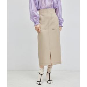 スカート ポケット付きタイトスカート/24SSの商品画像