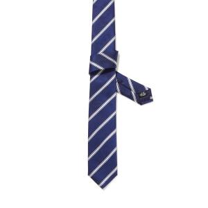 ネクタイ 「CRICKET」クリケット スリム 大剣巾6.5cm ストライプ柄 ネクタイ 日本製