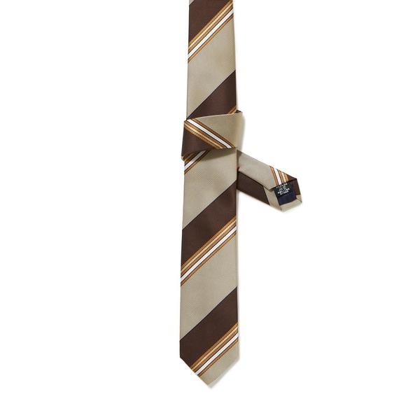 ネクタイ 「CRICKET」クリケット スリム 大剣巾6.5cm ストライプ柄 ネクタイ 日本製