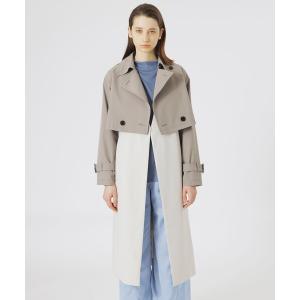 LOVELESS（ラブレス） トレンチコート コート ブロッキングトレンチ
