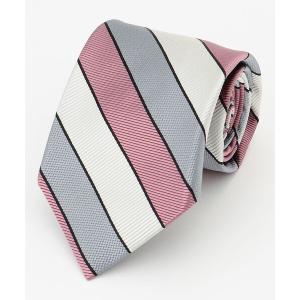 【極美品】ブルックスブラザーズ ネクタイ レジメンタル ストライプ シルク BROOKS BROTHERS（ブルックスブラザーズ） ネクタイ シルク ガード