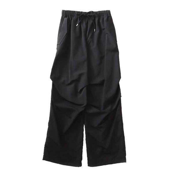 カーゴパンツ taffeta tuck design pants(タフタタックデザインパンツ) レデ...