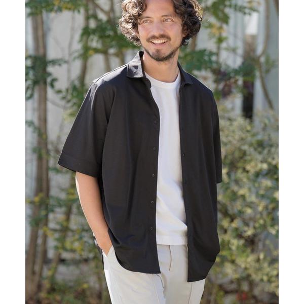シャツ mhs2112- 半袖シャツ-ホリゾンタルカラー-KOKAGE メンズ