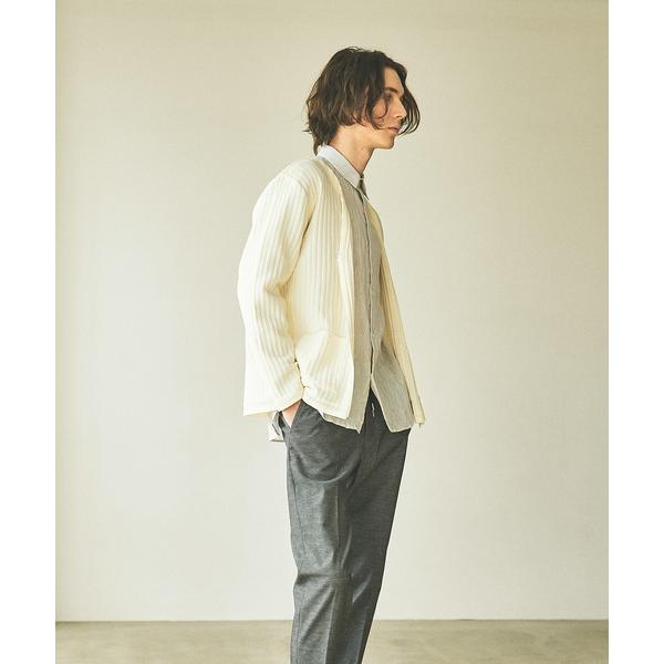 カーディガン メッシュニット ジップ カーディガン メンズ レディース