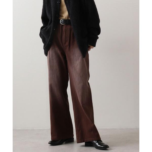 パンツ カツラギ オーバーダイ バギーパンツ メンズ レディース