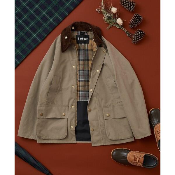 「FREAK&apos;S STORE」 「Barbour」ジップアップブルゾン 36 グレー レディース