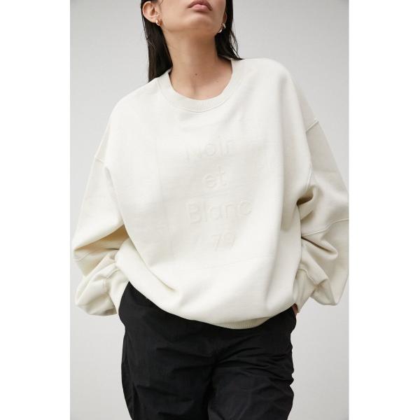 「AZUL BY MOUSSY」 スウェットカットソー FREE アイボリー レディース