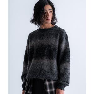 セーター ニット Wool blend gradation knit / ウールブレンドグラデーションニット メンズ レディース