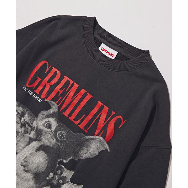 tシャツ Tシャツ 「GREMLINS / グレムリン」別注 モノトーンプリントスウェット メンズ