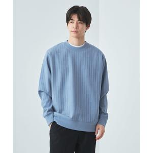 tシャツ Tシャツ メンズ ブークレ ストライプ クルーネック スウェット｜zozo