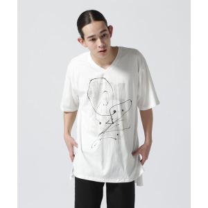 KMRii（ケムリ） tシャツ KMRii/ケムリ/Splash Cut 03/SS メンズ