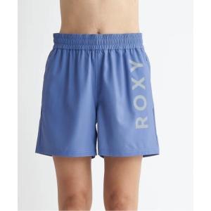 パンツ レディース MY 1ST ROXY SHORTS/ロキシーワンポイントブランドロゴフィットネスショートパンツ｜ZOZOTOWN Yahoo!店