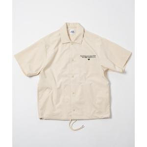 シャツ ブラウス メンズ letter ripstop shirt / レターリップストップシャツ