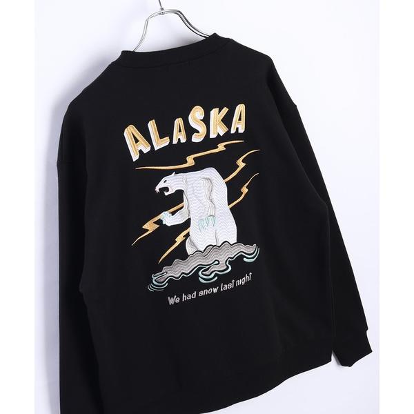 トレーナー スウェット 和柄トレーナー(風神雷神・富士×舞妓・龍虎・白熊×稲妻・金魚×桜・鯉) メン...