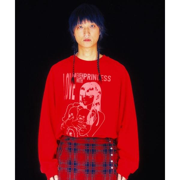 トレーナー スウェット A'GEM/9 × .kom「NICE GHOST CLUB/ナイスゴースト...