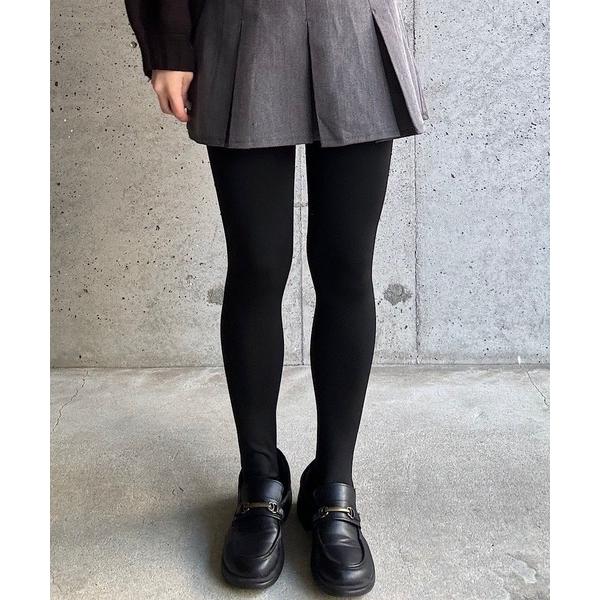 タイツ 薄裏起毛タイツ160デニール レディース