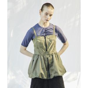 AULA AILA シアートップアンドビスチェセット AULA AILA（アウラ アイラ） tシャツ AULA AILA/アウラアイラ/シアー