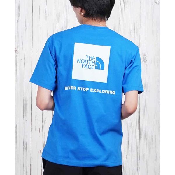 tシャツ THE NORTH FACE/ザ・ノース・フェイス S/S BACK SQUARE LOG...