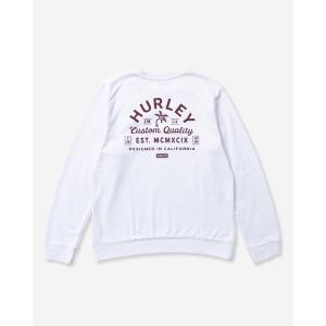 メンズ 「Hurley 」 スウェットカットソー X-LARGE ホワイト｜zozo