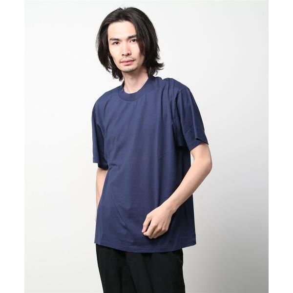 「Steven Alan」 半袖Tシャツ 40 ネイビー メンズ