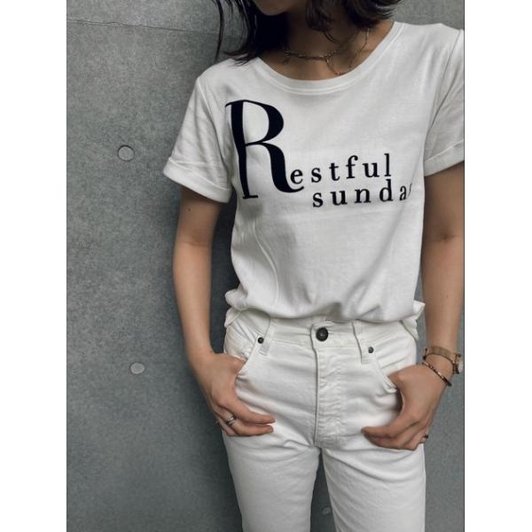 「rienda」 半袖Tシャツ FREE ホワイト レディース